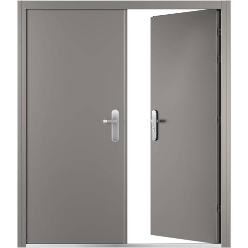Mount Double Steel Security Door